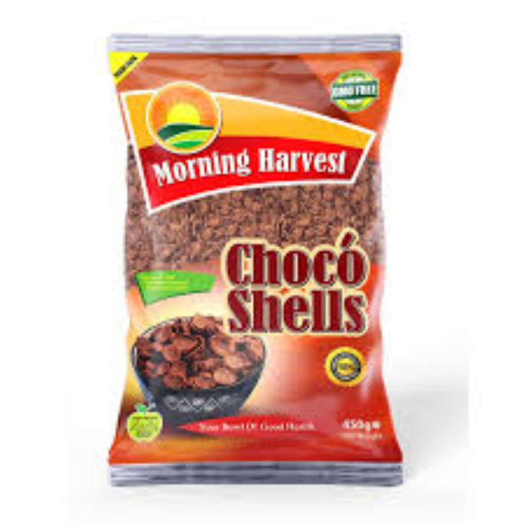 MORNING HARVEST CHOCO SEA SHELL 450G V PACK